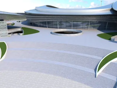 Stadium 6 3D model