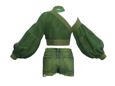 3D street clothes 3D model