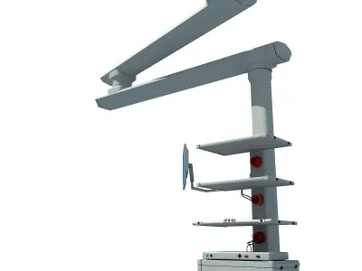 Detailed Medical Equipment 08 3D model