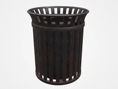 Trash can  3D model