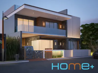 front facing home 3D model