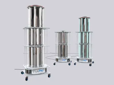 Medical lighting Steri Pro 3D model