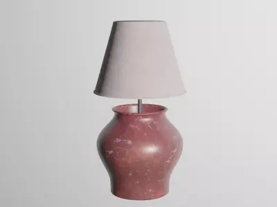Vintage Table Lamp Free 3D model