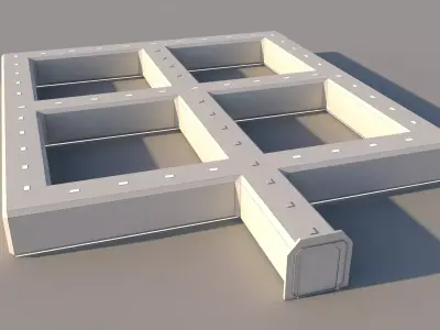 Sci Fi Corridor 3D model