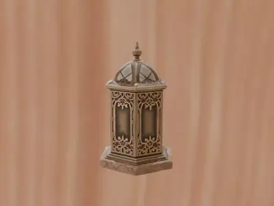 Hushlight Hex Lantern Totem 3D print model