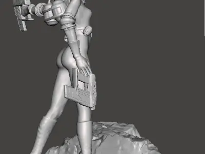 SPACE GIRL2 3D print model