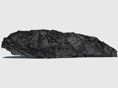 The Wall rock 3D model