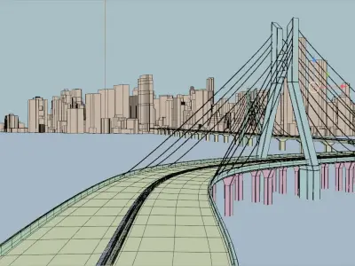 LAGOS BRIDGE  3D model
