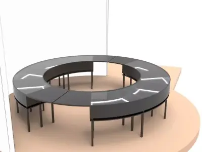 Jewelry table 3D model