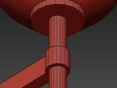 CHANDELIER JADE H  122 5 CM 3D model