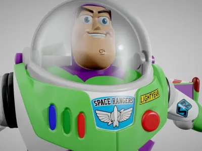 Buzz Lightyear Toy Story 3D model