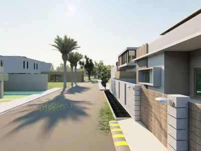 House Exterior Free 3D model