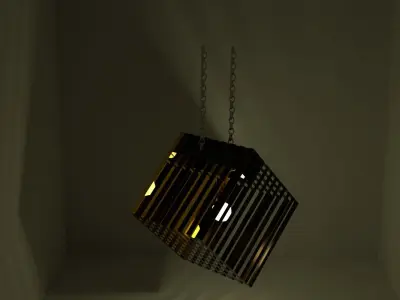 Box Light 3D model