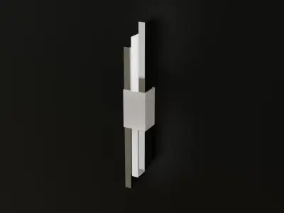 Modern Wall Lamp Low-poly 3D model purchase