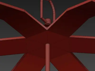 Huntsman Chandelier 3D model