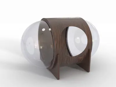 The Spaceship Series Cat house 3D model