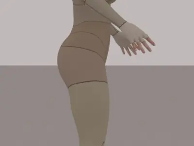 The Major - Ghost in the shell 3D model