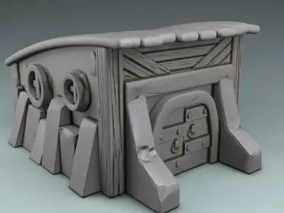 Building for negotiations 3D print model