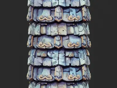 Stylized Roof Seamless Texture  Texture