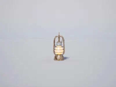 Military Lamp Low-poly 3D model purchase