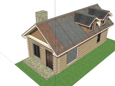 Creative Design-Holiday Cabin-094 3D model