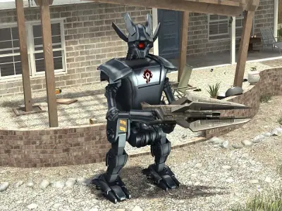 War Machine Robot for Unity 3D model