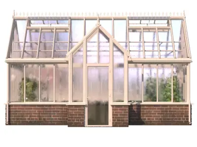 English greenhouse TOTLAND 14 3D model