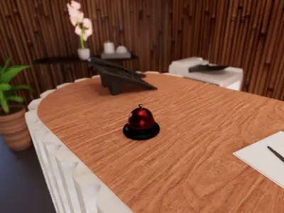 Table bell -Revit2018- Free 3D model