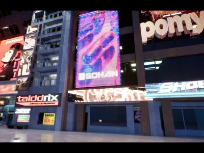 Urban Futurism 3D model