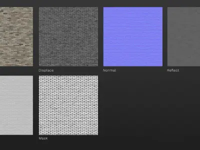 Beige rustic brick wall texture Texture