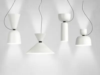 Alphabeta Pendant 3D model