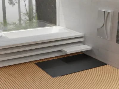 Modern bathroom Free 3D model buy