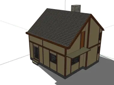 Creative Design-Holiday Cabin-0112 3D model