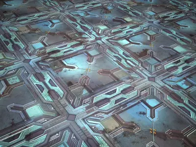 Scifi Vol 94 -  Game PBR Textures Texture