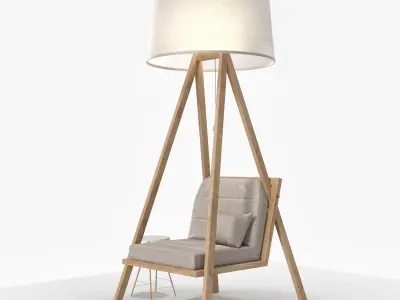 The Readinglover Chair  3D model