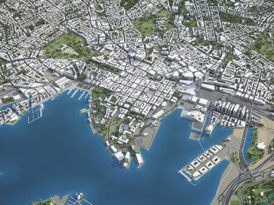 Oslo Metropolitan 3D Model Pack