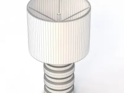 Garrison Large Lamp by Arteriors 3D model