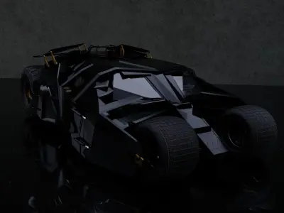 Batmobile - Tumbler - The Dark Knight Trilogy 3D model