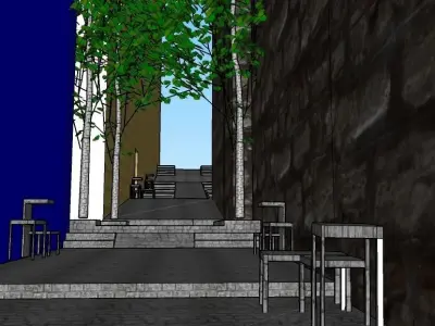 art street model 3D model