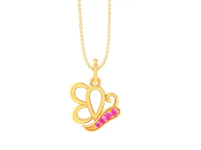 Kids Pendants 3dm STL OBJ FBX Renders Details 3D print model 5