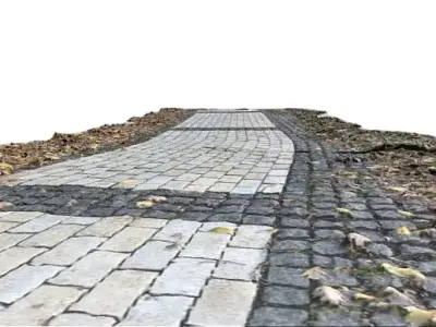 Realistic Road 3D Model Collection 3D model