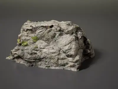 Rock Pack 03 Low-poly 3D model