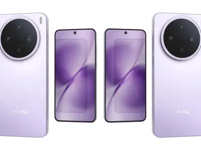 Vivo X200s Light purple 3D model