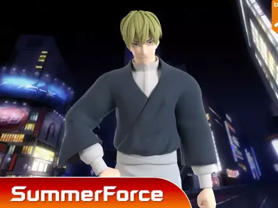 Naoya Zenin -  Jujutsu Kaisen 3D model