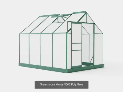 Collection of Greenhouse Venus 5000 - 6 Models 3D Model Pack