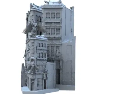 City Street Angel ST 3D model