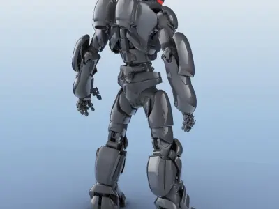 Robot 01 3D model