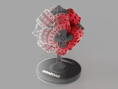 Brain Gear Free 3D model