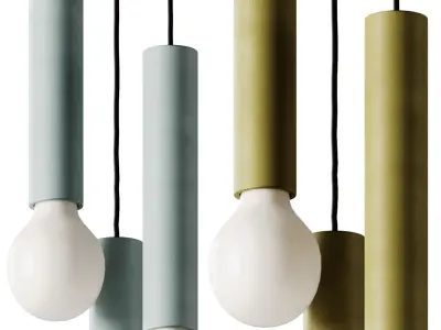 Ila Maxi Trio Pendant Lights by Plato Design 3D model