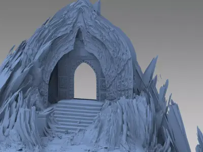 Dantes Redemption boulder 1  3D model